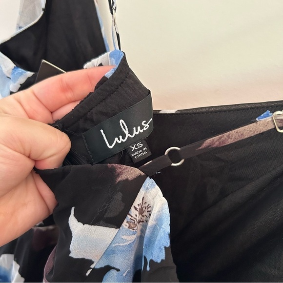 New Lulu’s Artwin Floral Maxi Gown Dress - Picture 6 of 11